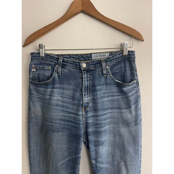 AG Adriano Goldschmied Jeans 31 Phoebe Vintage High Waisted Tapered Leg Anthro - Picture 4 of 10